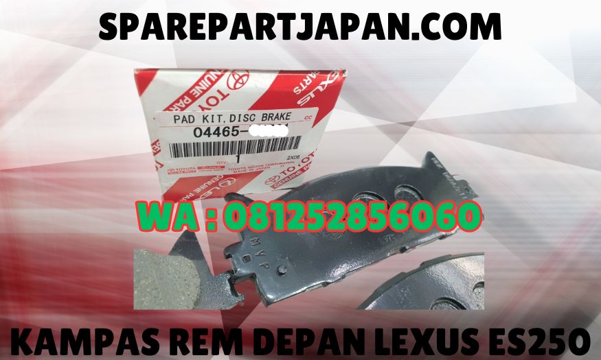 Kampas rem depan lexus es250 wa 081252856060